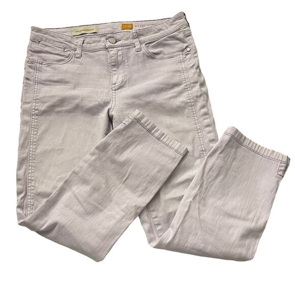 ANTHRO | Pilcro & the Letterpress, stet Fit ankle cropped Jeans lt. purple sz 29 - Picture 2 of 10